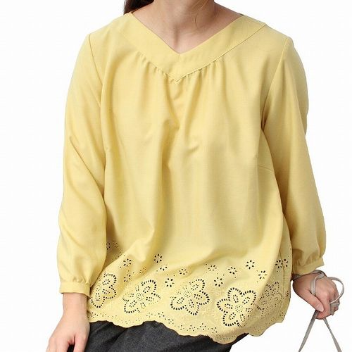 フランシュリッペ フランシュリッペ（franche lippee） ｺｰﾃﾞｨﾈｰﾄふりふりﾌﾞﾗｳｽ