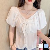 専用＊フランシュリッペ　コーディネートふりふりブラウス　シフォンブラウス　ミルク フランシュリッペ（franche lippee） ｺｰﾃﾞｨﾈｰﾄふりふりﾌﾞﾗｳｽ
