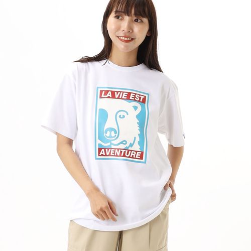フラボア LA VIE EST AVENTURE×FRAPBOIS Tシャツ フロント