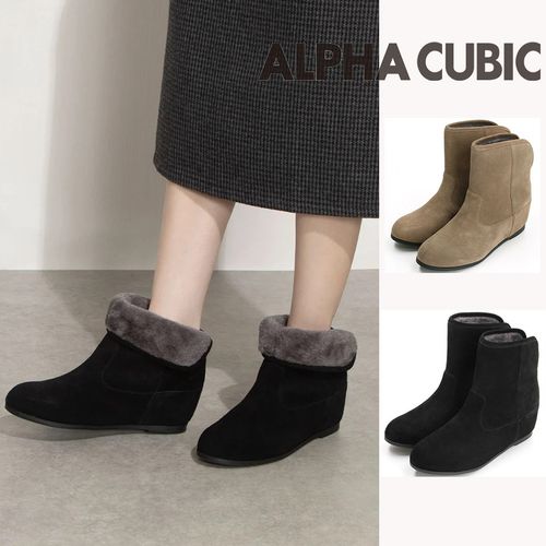 美品 アルファキュービック alpha cubic サイドゴアブーツ 23 5 - 靴ベストセラー