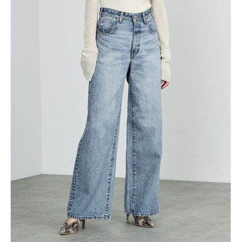 サムシング atelier SOMETHING ウェストマークタックワイドデニム