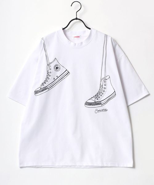 コンバース 接触冷感 半袖Tシャツ レディース メンズ ユニ