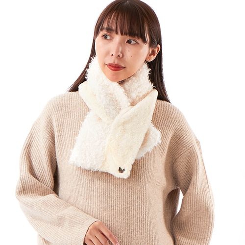 アナ スイ ANNA SUI （アナ スイ） エコファー差込マフラー(WASH