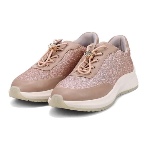 ヒロココシノ HIROKO KOSHINO FEMME グリッターとラインストーンで
