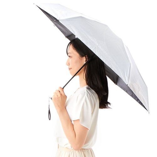 新品未使用タグ付　ポロラルフローレン　晴雨兼用傘ブルーストライプ柄 MOONBAT｜POLO RALPH LAUREN (ポロ ラルフローレン) 日傘 長傘