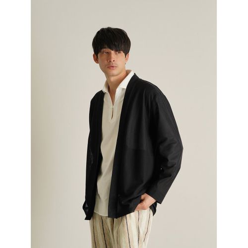 ノーアイディー ドレープショールラップBIGガウン | 0101 MARUI