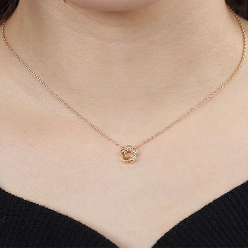 マリークヮント ハーフストーンデイジー ネックレス | - Buyee 통신