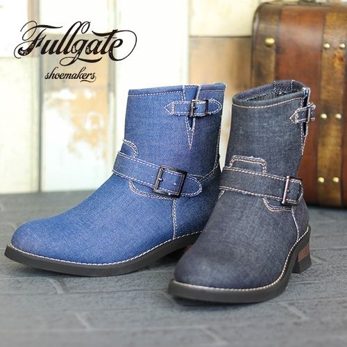 FULLGATE (フルゲイト) 【UNISEX】Ardennais (FG-1708 岡山デニム ショートエンジニアブーツ) | 0101  MARUI - Buyee, an Online Proxy Shopping Service | Shop at 0101 MARUI