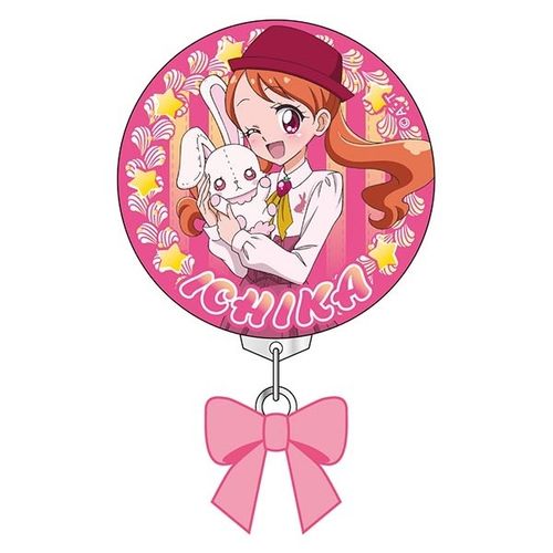 プリキュア 【プリキュア】ふりふり缶バッジ（リボン付きぬいぐるみVer