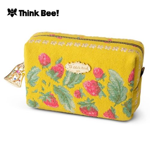 シンクビー（Think Bee!） フラチェスカの苺 ポーチ（イエロー 