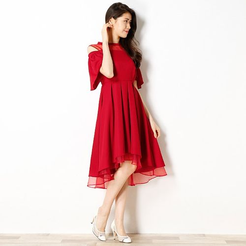 アシール Ashill スタンドカラーオフショルダーワンピース 結婚式 セレモニー 二次会 謝恩会 同窓会 食事会 お呼ばれ Buyee日本代购服务 在0101 Marui购物 Bot Online