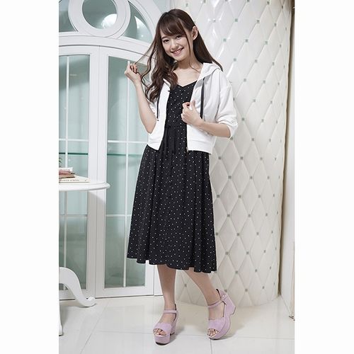 シェリエット バイ プライムパターン Cherite By Prime Pattern ショート丈ドロップスリーブパーカー Buyee Servis Onlajn Proksi Delajte Pokupki V