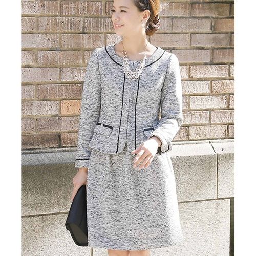 ソリテール お受験スーツ ウールライク洗えるセレモニースーツ/入学式