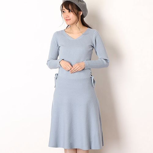 パターン フィオナ Pattern Fiona サイドレースアップニットワンピース Buyee Servis Onlajn Proksi Delajte Pokupki V