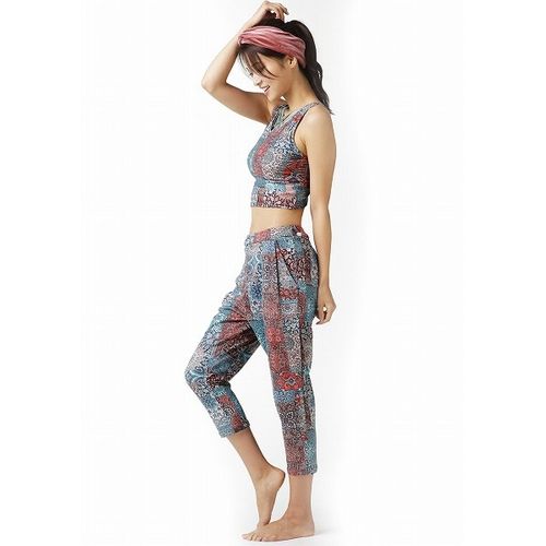 リアルストーン RealStone ヨガウェア 7分丈スリムレギンス ホットヨガ