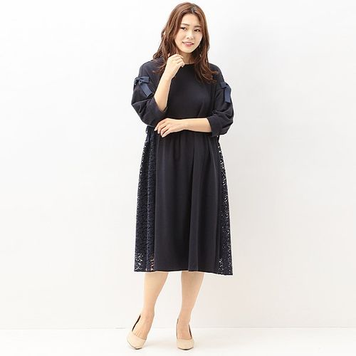 フランシュリッペ（franche lippee） スウェットガーリーワンピース