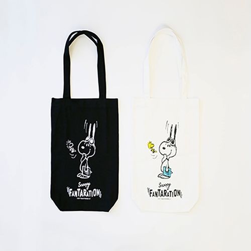 スヌーピーファンタレーション Snoopy Fantaration ロゴトート バッグ ホワイト Buyee Servis Onlajn Proksi Delajte Pokupki V