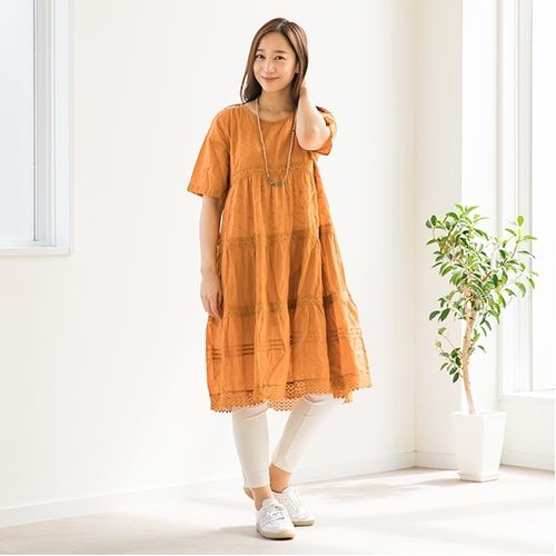 ビター シロップ 大きいサイズ 綿100 ふんわりワンピース 0101 Marui Buyee An Online Proxy Shopping Service Shop At 0101 Marui Bot Online