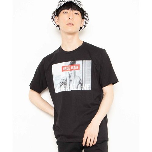 ウィゴー（メンズ）（WEGO） モノトーンガールフォトボックスTシャツ