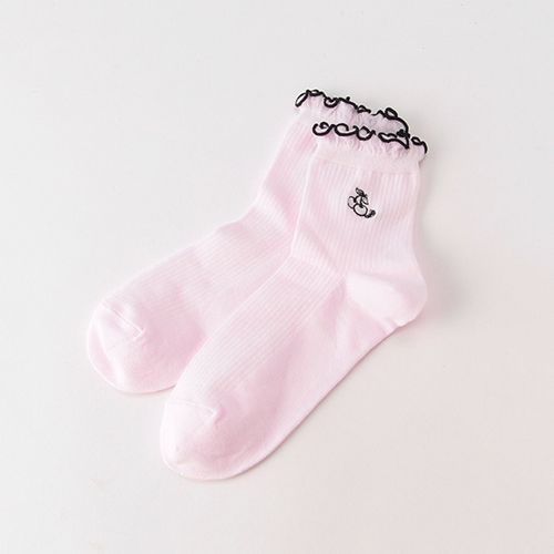 ラブトキシック（Lovetoxic） チェリー刺しゅう入りメロウクルー