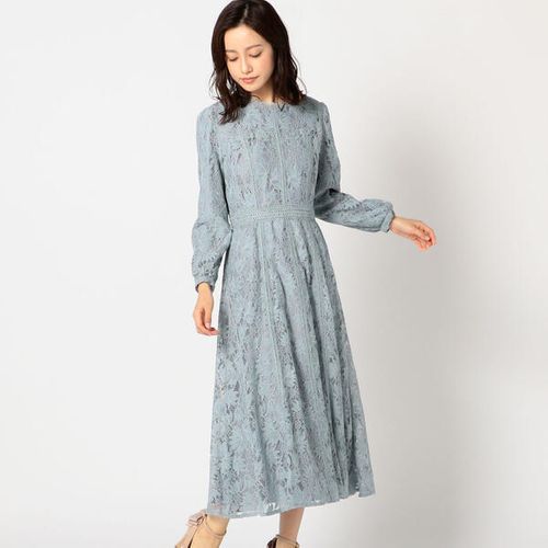 ミッシュマッシュ 《田中みな実さん着用》総レースロング