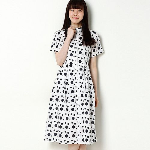 イーハイフンワールドギャラリー E Hyphen World Gallery M Ssスタンドカラーワンピース Buyee บร การต วแทนช อปป งออนไลน ซ อท
