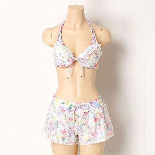 新品☆RU アールユー 水着 ビキニ スカート 3点セット レディース S RU - 【ru】ボーダービキニ 水着3点セットの通販 by Fuku.23's