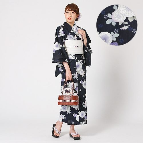 アールユー（浴衣）(ru) 浴衣 【一人で着られる！】ラクチン綺麗