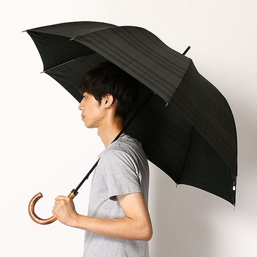 POLO RALPH LAUREN ブラック長傘 ポロ ラルフローレン（傘）POLO RALPH LAUREN(umbrella) 長傘
