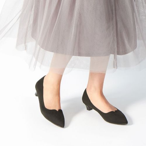 velikoko(ヴェリココ） Vカットポインテッドトゥパンプス(3.5cm