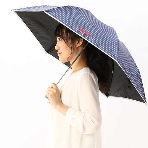 ラルフローレン　晴雨兼用日傘　ブルー　ボーダー　新品未使用 楽天市場】ポロ ラルフローレン 日傘 遮光率99％以上 UV遮蔽率99
