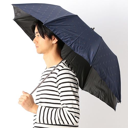 2、ラルフローレン　晴雨兼用　黒　地模様　折り畳み ポロ ラルフローレン（傘）POLO RALPH LAUREN(umbrella) 日傘（2