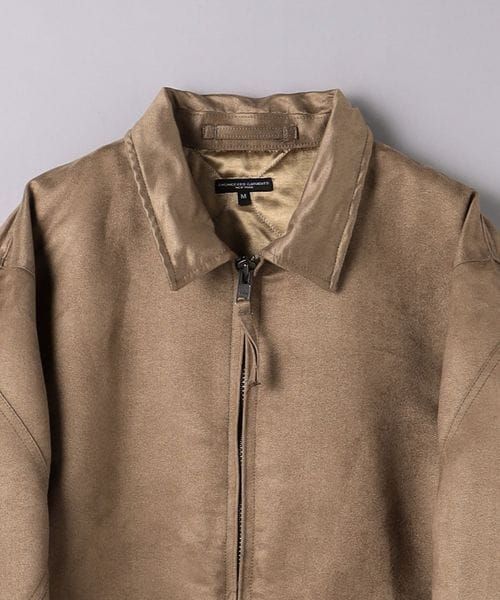 Engineered Garments＞G8 JACKET POLYESTER FAKE SUEDE/ジップ