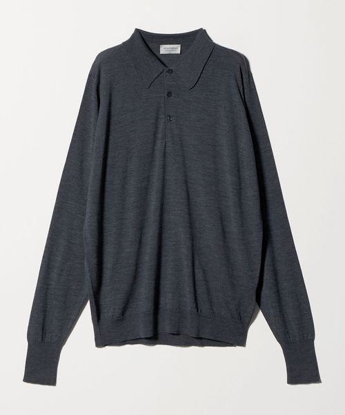 【美品】JOHN SMEDLEY ユナイテッドアローズ別注　ニット ポロシャツ JOHN SMEDLEY（ジョンスメドレー）の「＜JOHN SMEDLEY（ジョン