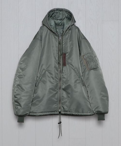 素晴らしい品質 UNUSED × BUZZ RICKSON'S＞ MA―1 HOODED JACKET/アウター ジャケット・アウター