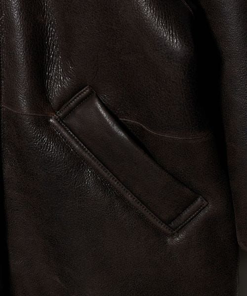 H＞クラック ムートン コート | UNITED ARROWS LTD.ONLINE STORE