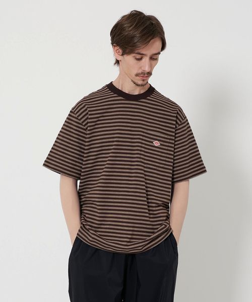 独特の上品 DANTON＞ロゴ ポケット ボーダー Tシャツ | UNITED ARROWS LTD トップス