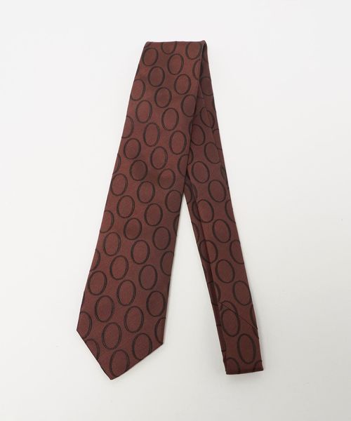 FRANCO BASSI ワインレッド ネクタイ FRANCO BASSI＞オーバル ネクタイ | UNITED ARROWS LTD.ONLINE