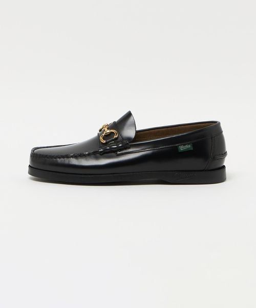 美品 Paraboot BIT DECK ピットローファー 黒 B&別注 金具 別注】＜Paraboot＞ビットデッキローファー | - Buyee日本代购