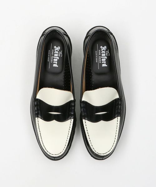 The Kenford FINE SHOES＞ タンク ソール ローファー ブラック・ホワイトカラー | UNITED ARROWS  LTD.ONLINE STORE - Buyee, an Online Proxy Shopping Service | Shop at UNITED  ARROWS LTD.ONLINE STORE