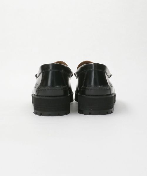 The Kenford FINE SHOES＞ タンク ソール ローファー ブラック