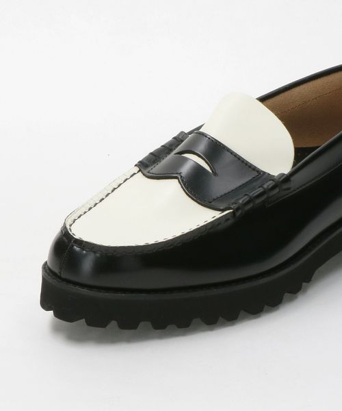 The Kenford FINE SHOES＞ タンク ソール ローファー ブラック・ホワイトカラー | UNITED ARROWS  LTD.ONLINE STORE - Buyee, an Online Proxy Shopping Service | Shop at UNITED  ARROWS LTD.ONLINE STORE