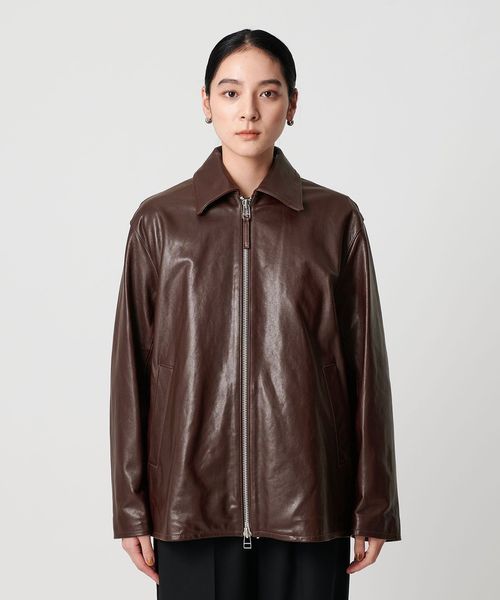 シープレザー フロントジップ ジャケット | UNITED ARROWS LTD