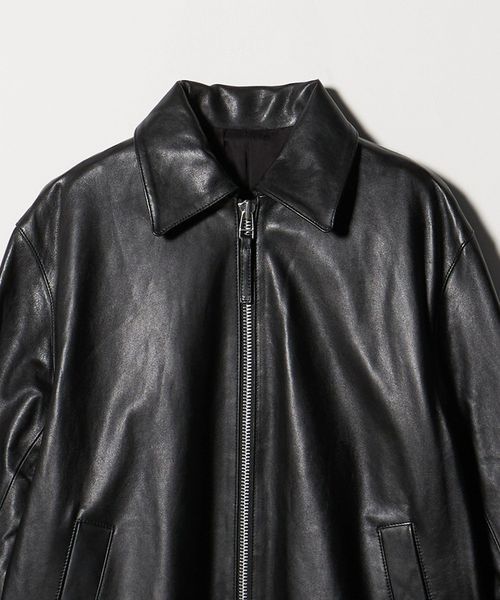 シープレザー フロントジップ ジャケット | UNITED ARROWS LTD