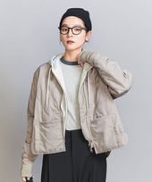 未使用/今季 エコペル フェイクファー フード コート　unitedarrows 未使用/今季 エコペル フェイクファー フード コート