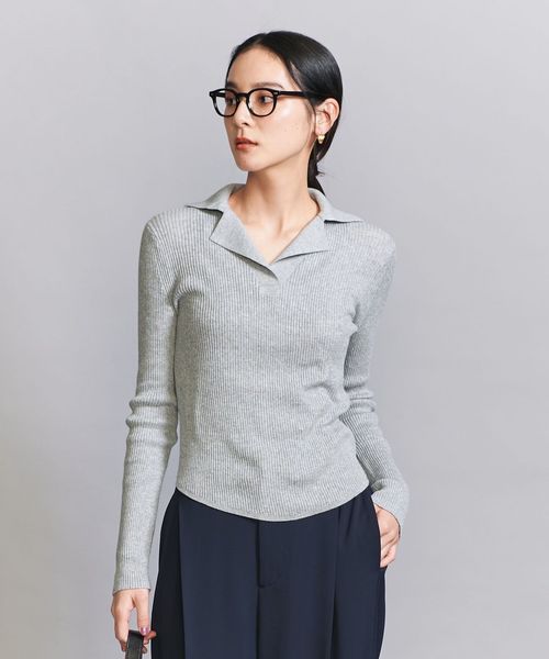 6(ROKU)＞ローゲージ ノースリーブ ニット | UNITED ARROWS LTD