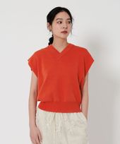 6(ROKU)＞C/P カギバリ ニットベスト | UNITED ARROWS LTD