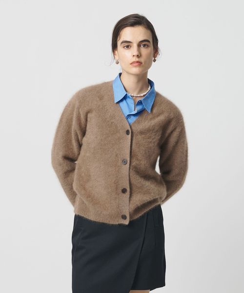 6(ROKU)＞コンパクト ショートスリーブ カーディガン ニット | UNITED