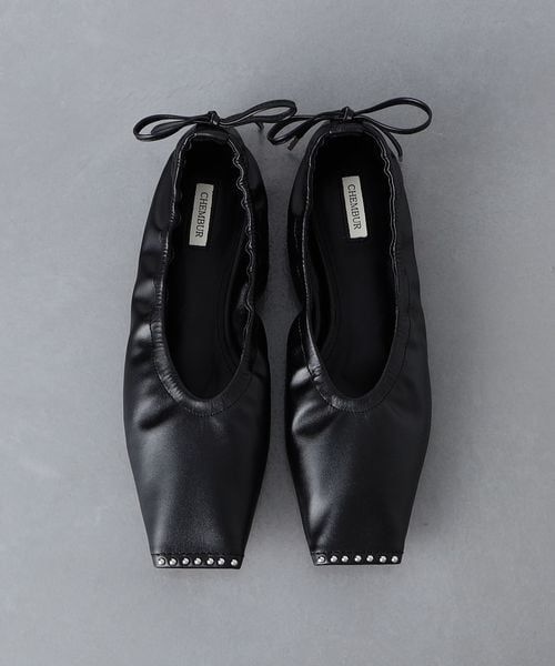 CHEMBUR＞スクエアトゥ スタッズ バックリボン シューズ | UNITED ARROWS LTD.ONLINE STORE - Buyee  通販購入サポートサービス | UNITED ARROWS LTD.ONLINE STOREでお買い物