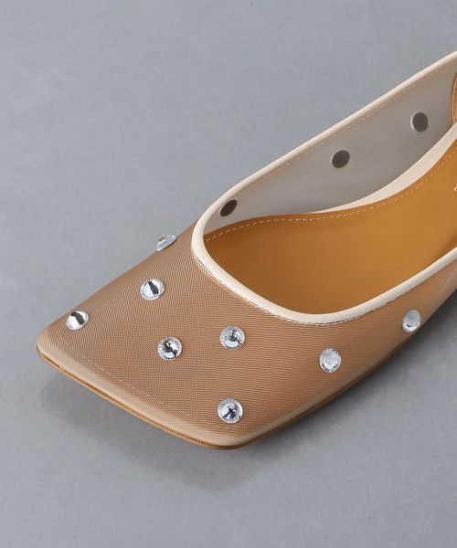 PIPPICHIC＞LINDA ビジュー フラットシューズ | UNITED ARROWS